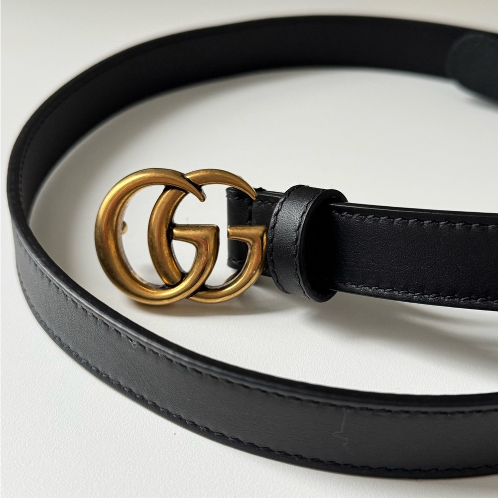 Brand New! Gucci GG MARMONT THIN BELT